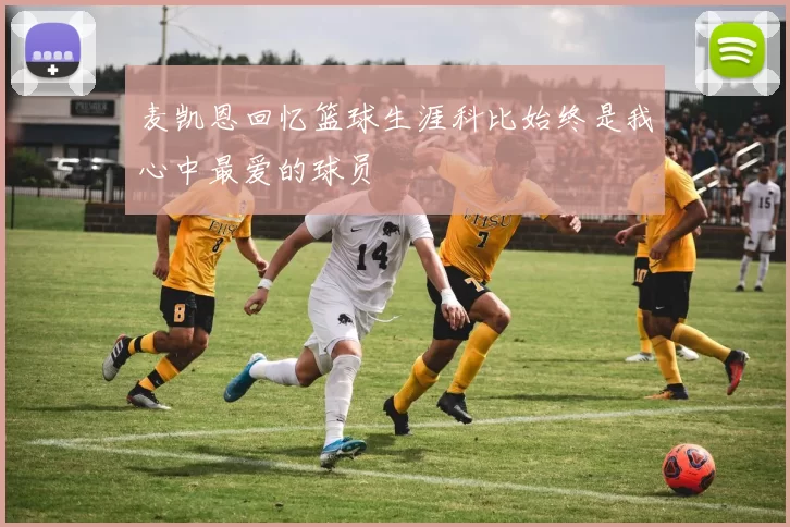 麦凯恩回忆篮球生涯科比始终是我心中最爱的球员