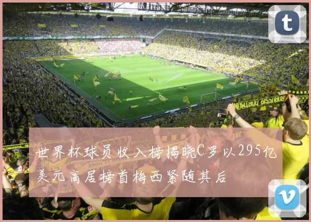 世界杯球员收入榜揭晓C罗以295亿美元高居榜首梅西紧随其后